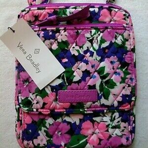 NWT VERA BRADLEY MINI HIPSTER in FLOWER GARDEN